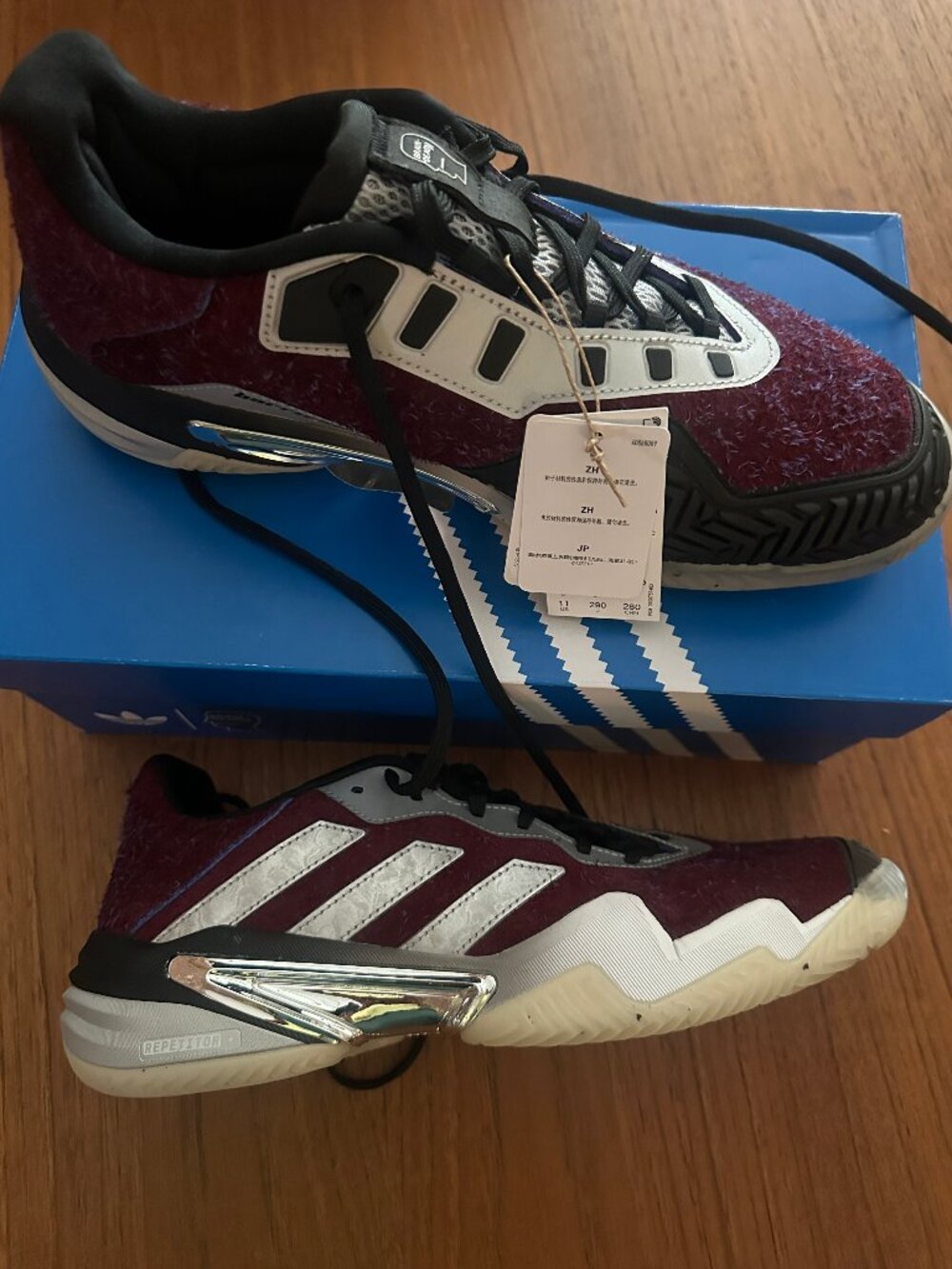 Brain Dead x Adidas Barricade Tennis Shoes